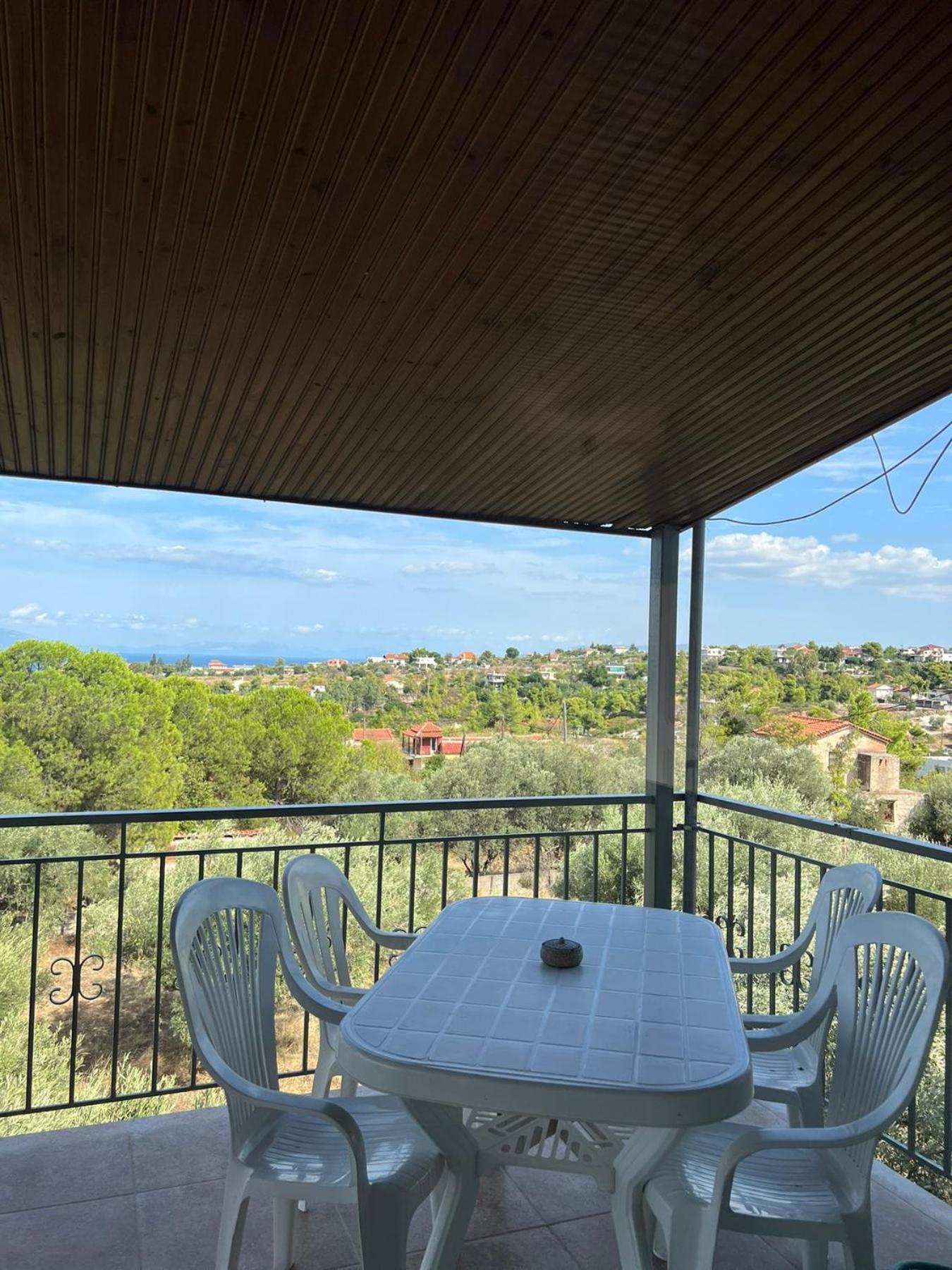 Вілла Xenia'S Seaview House Paralia Avlidhos Екстер'єр фото