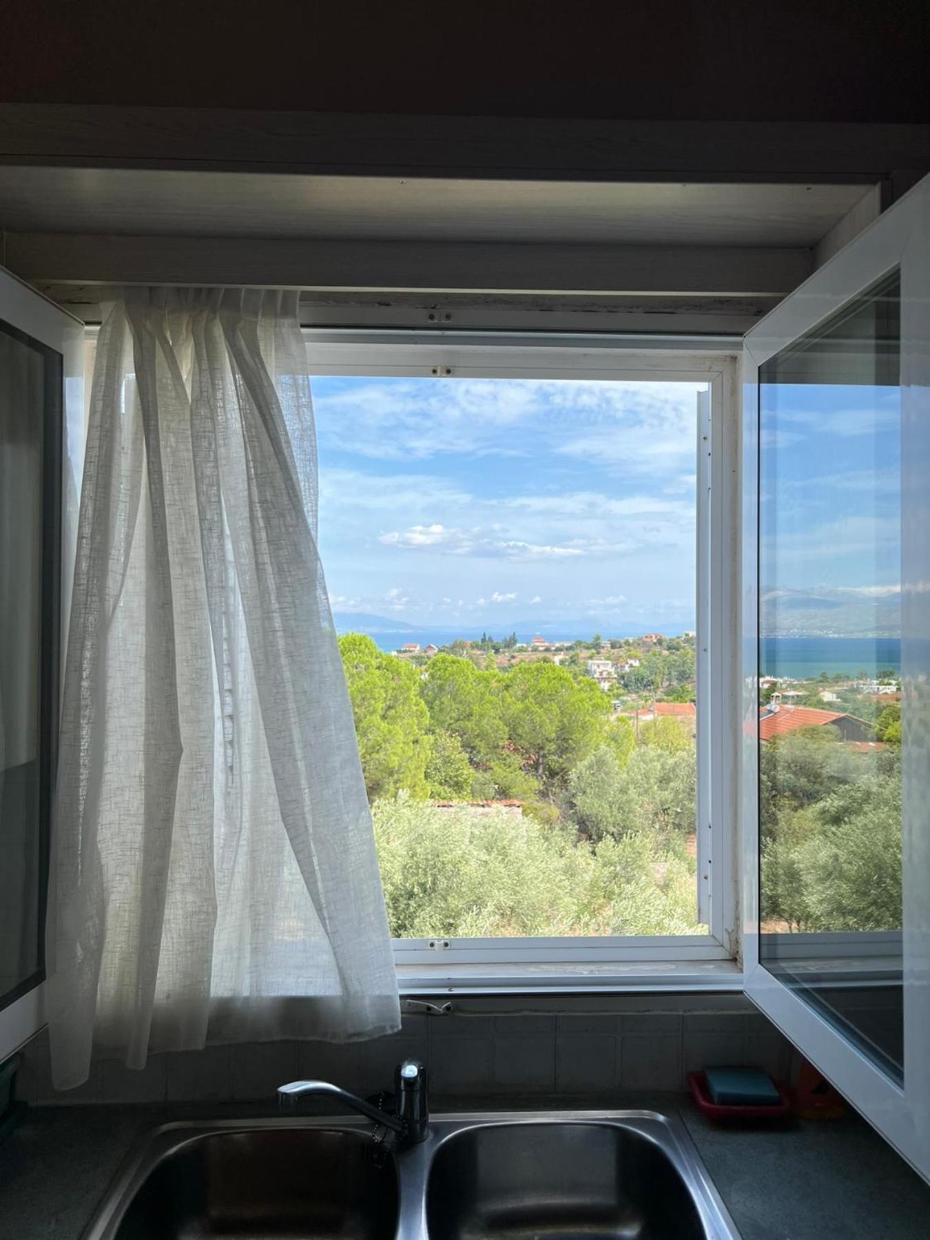 Вілла Xenia'S Seaview House Paralia Avlidhos Екстер'єр фото